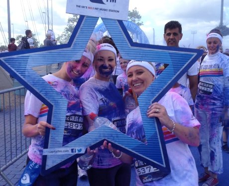 Capital FM at the Manchester Color Run