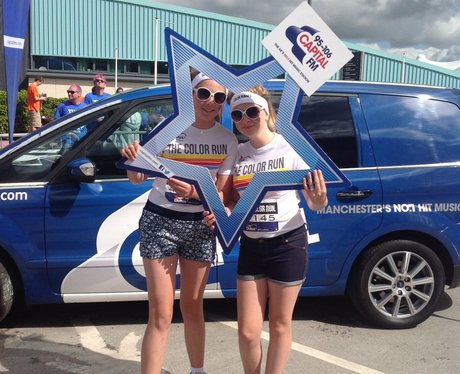 Capital FM at the Manchester Color Run