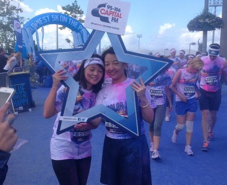 Capital FM at the Manchester Color Run
