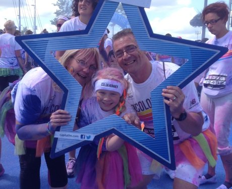 Capital FM at the Manchester Color Run