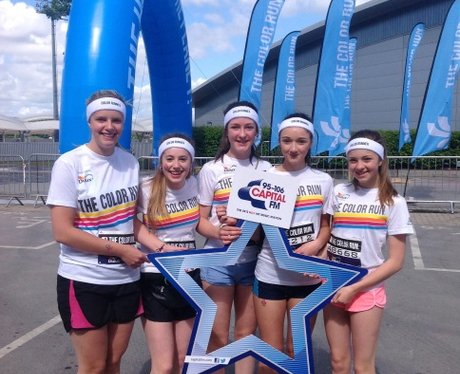 Capital FM at the Manchester Color Run