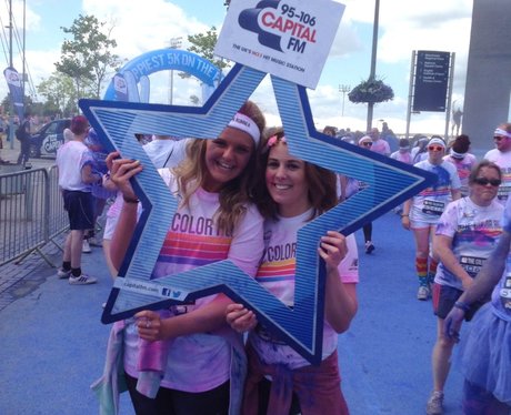 Capital FM at the Manchester Color Run