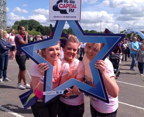 Capital FM at the Manchester Color Run