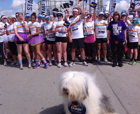Capital FM at the Manchester Color Run