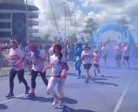 Capital FM at the Manchester Color Run