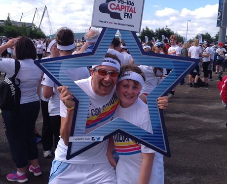 Capital FM at the Manchester Color Run