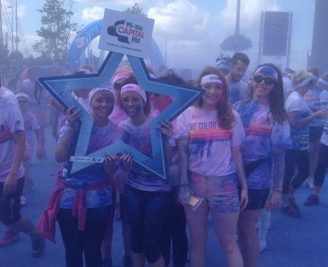 Capital FM at the Manchester Color Run