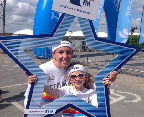 Capital FM at the Manchester Color Run