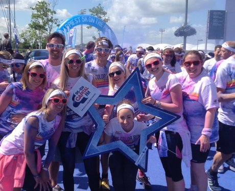 Capital FM at the Manchester Color Run