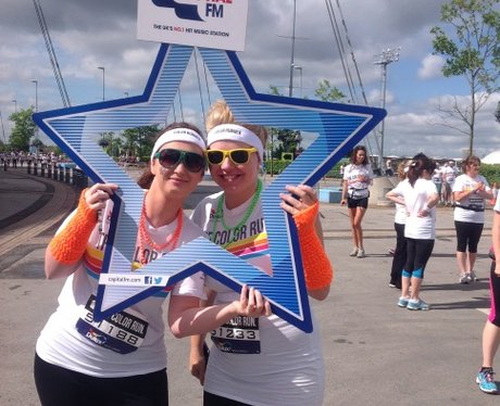 Capital FM at the Manchester Color Run