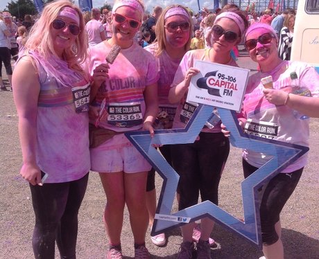 Capital FM at the Manchester Color Run