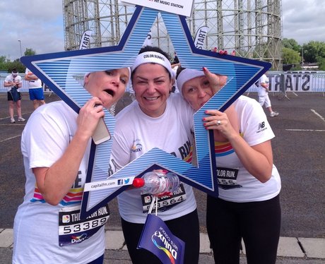 Capital FM at the Manchester Color Run