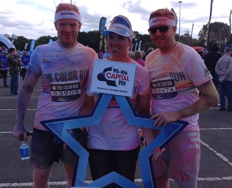 Capital FM at the Manchester Color Run