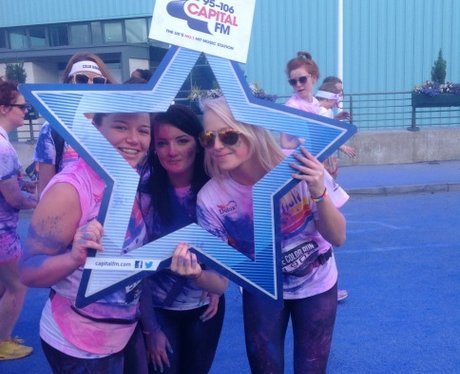 Capital FM at the Manchester Color Run