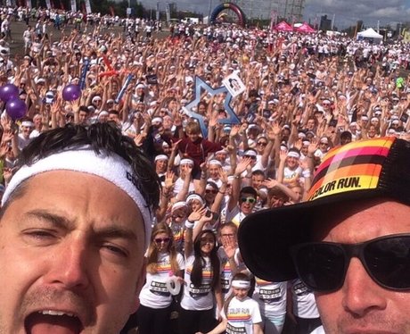 Capital FM at the Manchester Color Run
