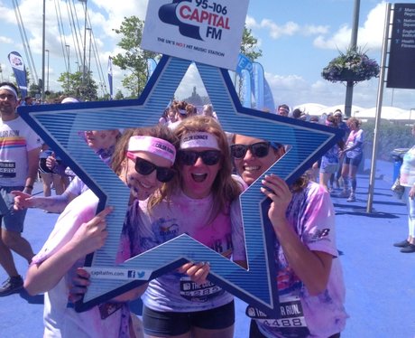 Capital FM at the Manchester Color Run