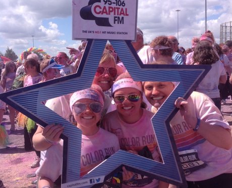 Capital FM at the Manchester Color Run