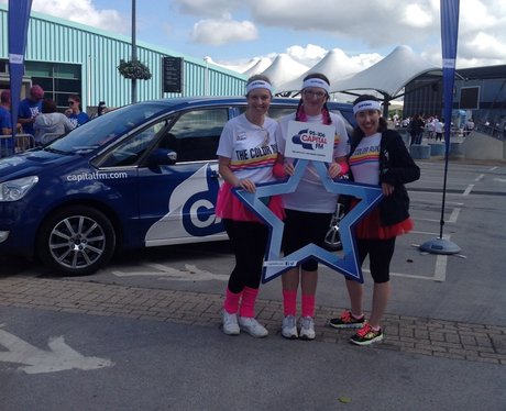 Capital FM at the Manchester Color Run