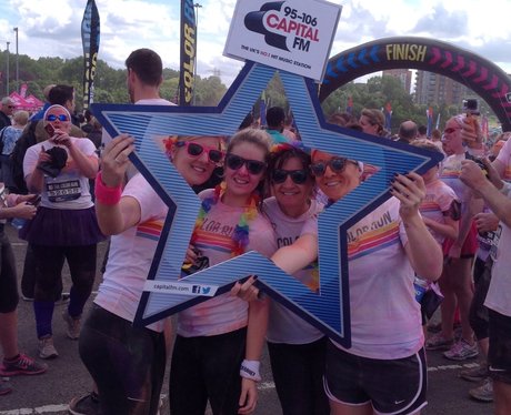 Capital FM at the Manchester Color Run