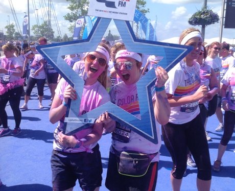 Capital FM at the Manchester Color Run