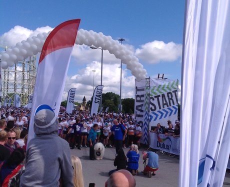 Capital FM at the Manchester Color Run