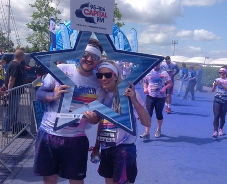 Capital FM at the Manchester Color Run