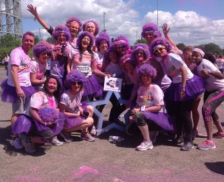Capital FM at the Manchester Color Run