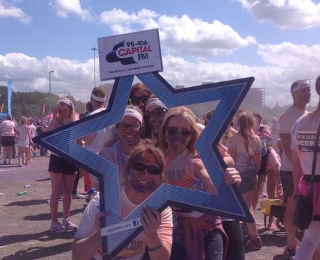 Capital FM at the Manchester Color Run