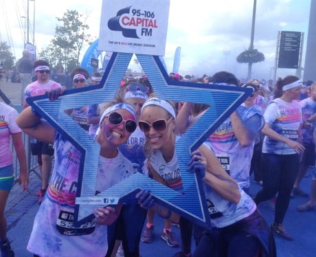 Capital FM at the Manchester Color Run