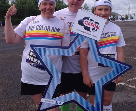 Capital FM at the Manchester Color Run