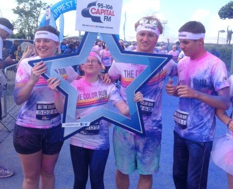 Capital FM at the Manchester Color Run