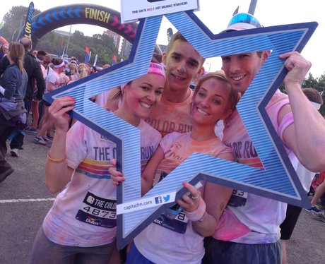 Capital FM at the Manchester Color Run