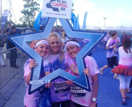 Capital FM at the Manchester Color Run