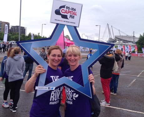 Capital FM at the Manchester Color Run