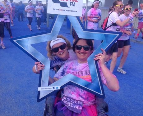 Capital FM at the Manchester Color Run