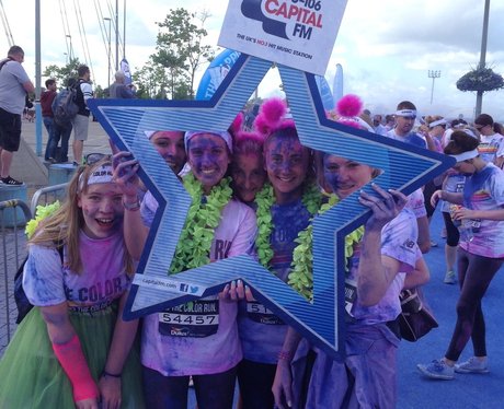 Capital FM at the Manchester Color Run