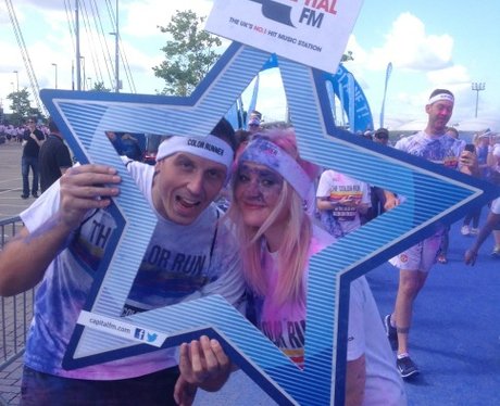 Capital FM at the Manchester Color Run