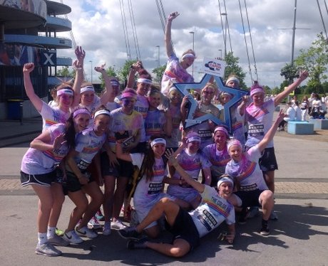 Capital FM at the Manchester Color Run