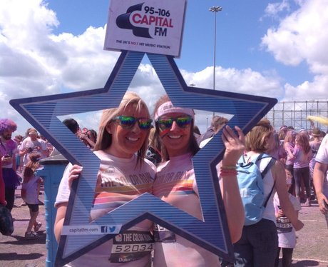 Capital FM at the Manchester Color Run