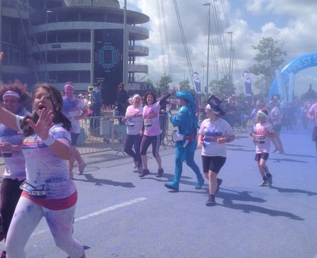 Capital FM at the Manchester Color Run