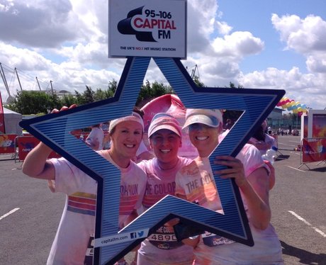 Capital FM at the Manchester Color Run