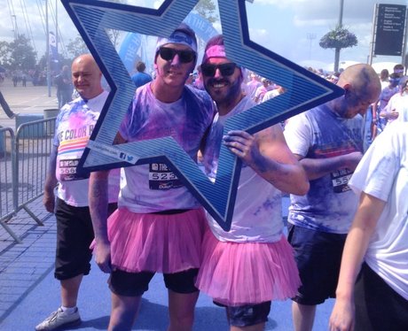 Capital FM at the Manchester Color Run