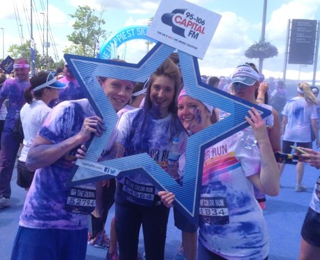 Capital FM at the Manchester Color Run