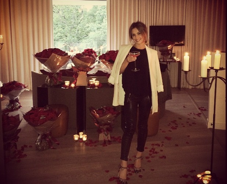 Cheryl Cole celebrates her birthday