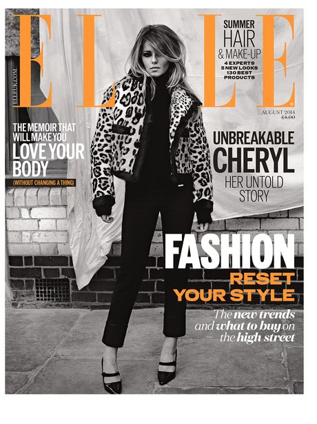 Cheryl Cole ELLE Magazine 2014