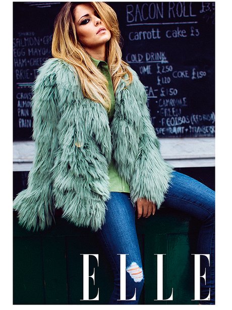 Cheryl Cole ELLE Magazine 2014