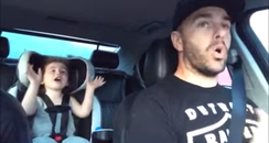 Girl Sings Frozen In Car