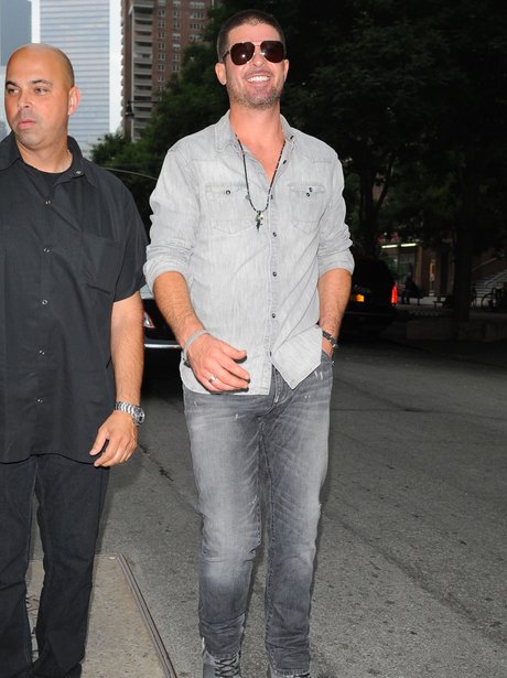 Robin Thicke out and about in New York