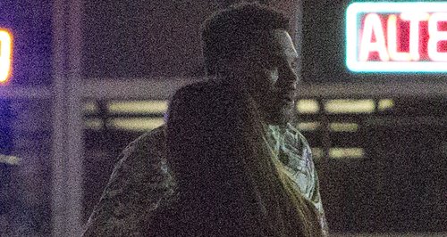 Chris Brown in LA with girlfriend 