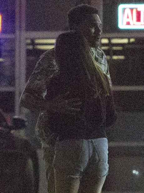 Chris Brown in LA with girlfriend